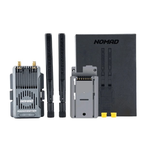 Wholesale Radiomaster Nomad 1W 2.4GHz Dual Band Xrossband ExpressLRS RGB Light Strip Nano/Micro Module Adapter Remote Control